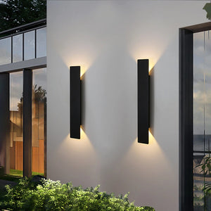 Axis IP65 Aluminum Up & Down Wall Light by Westbury Lighting – main view