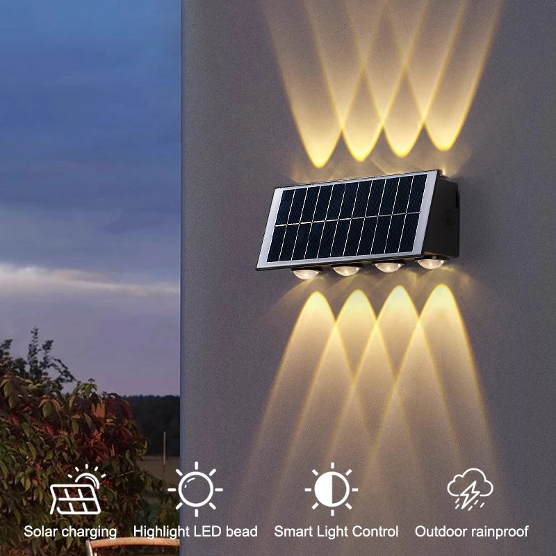 Solara IP65 Solar Up & Down Wall Light by Westbury Lighting – main view