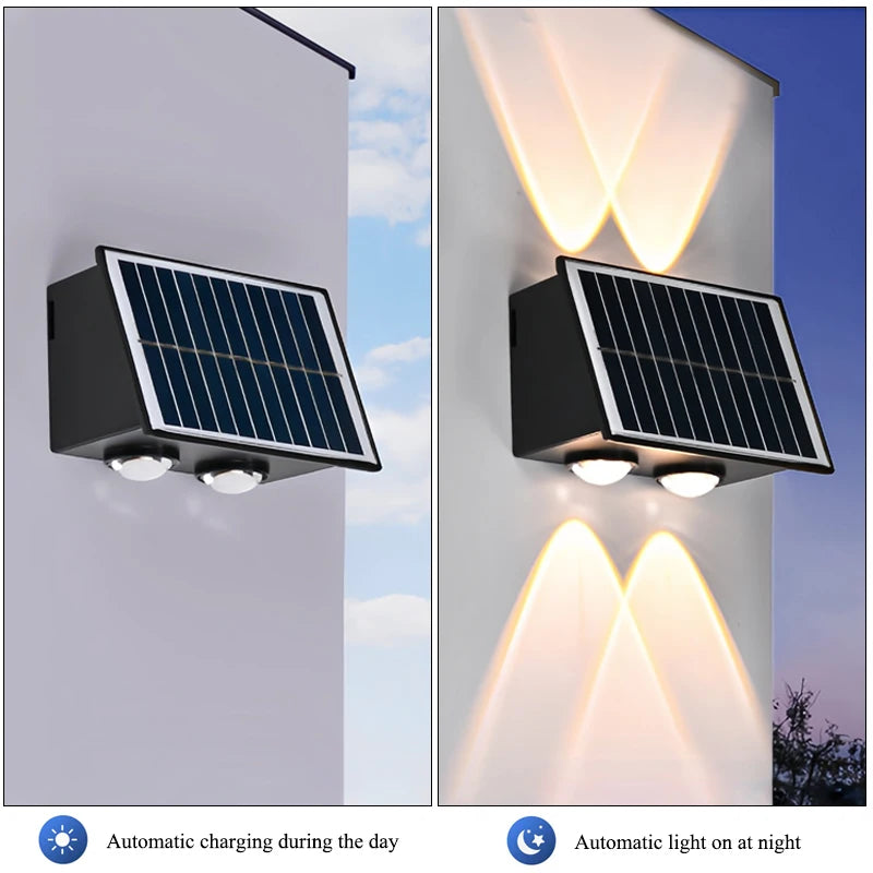 Solara IP65 Solar Up & Down Wall Light by Westbury Lighting – product view 5