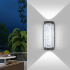 Celeste 10W Crystal Outdoor LED Wall Sconce by Westbury Lighting – product view 3