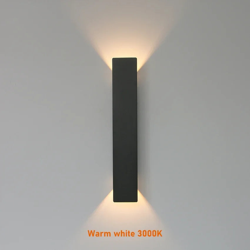 Axis IP65 Aluminum Up & Down Wall Light by Westbury Lighting – product view 3
