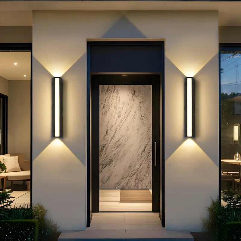 Sentinel IP65 Long Aluminum LED Wall Light by Westbury Lighting – product view 3
