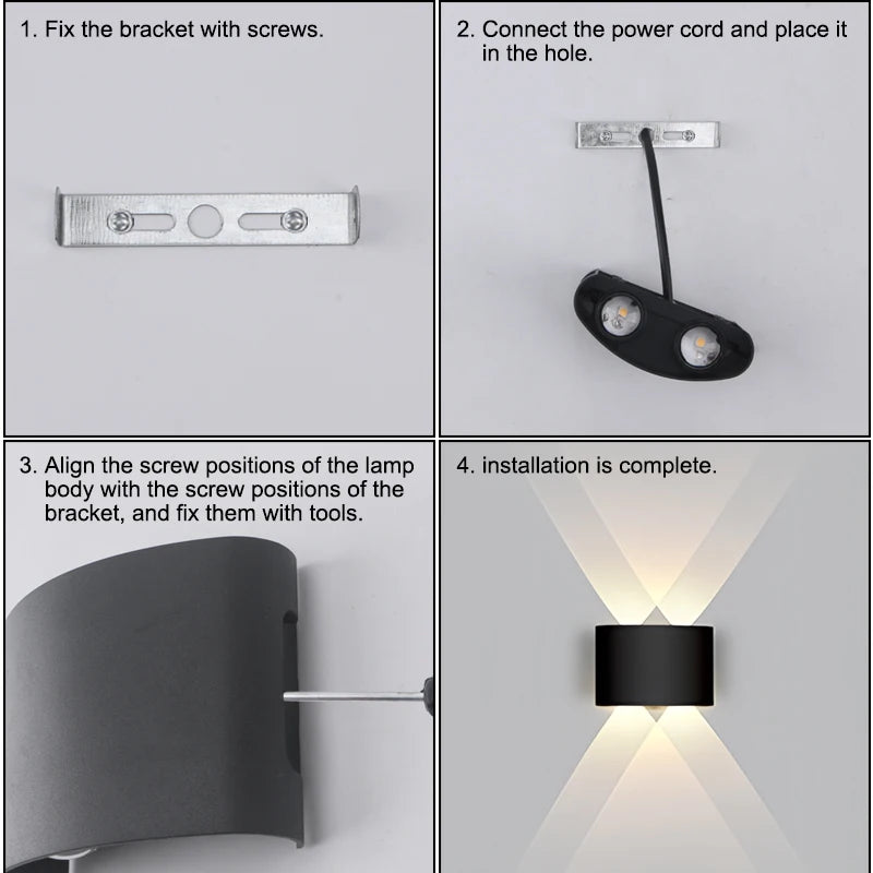 Calder Up & Down Indoor/Outdoor LED Wall Light by Westbury Lighting – product view 6