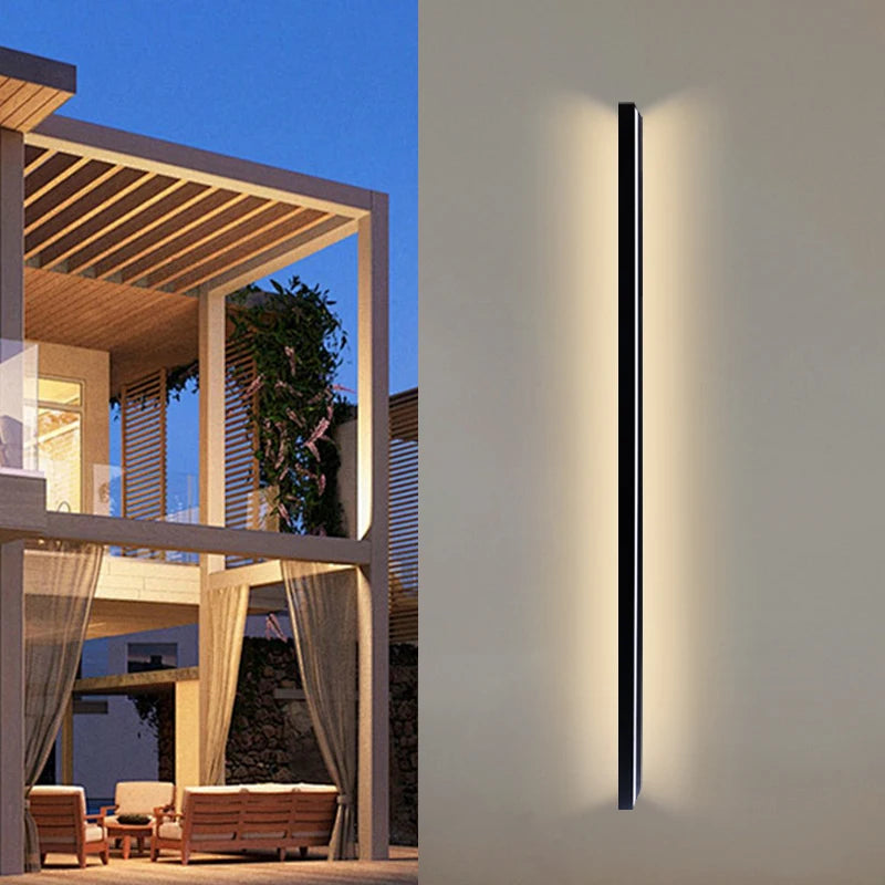 Linea IP65 Long LED Outdoor Wall Light by Westbury Lighting – product view 6