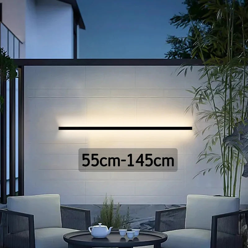 Linea IP65 Long LED Outdoor Wall Light by Westbury Lighting – main view