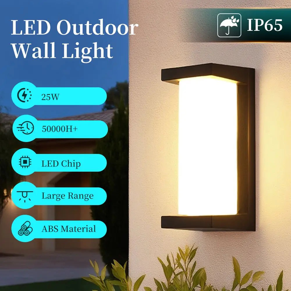 Ridgeview 25W IP65 LED Outdoor Wall Light by Westbury Lighting – product view 2