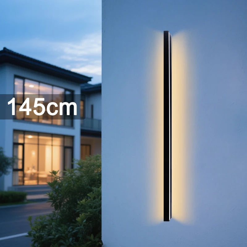 Linea IP65 Long LED Outdoor Wall Light by Westbury Lighting – product view 2